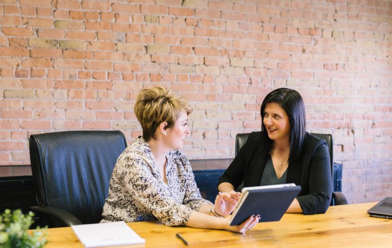 a meeting between an attorney and a client