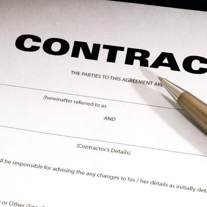 Contract agreement Dan Burke